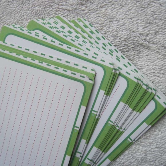 20 Studio 18 4 x 6 Blank Recipe Cards Peace Ornaments Deer Holiday Motif Pattern - Picture 6 of 9